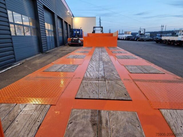 Pusmateriālu puspiekabe Kaiser PORTE ENGINS 4 ESSIEUX