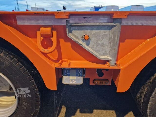 Pusmateriālu puspiekabe Kaiser PORTE ENGINS 4 ESSIEUX