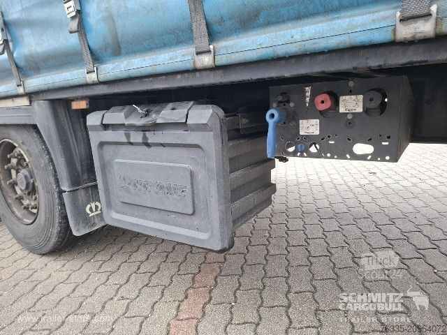 Semirimorchio con telone Krone Curtainsider Mega