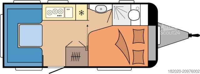 Caravan HOBBY De Luxe 460 UFe IC-Line Sondermodell