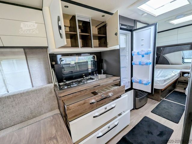 Caravane HOBBY Excellent Edition 540 UL AUTARKPAKET, AUFLASTUNG