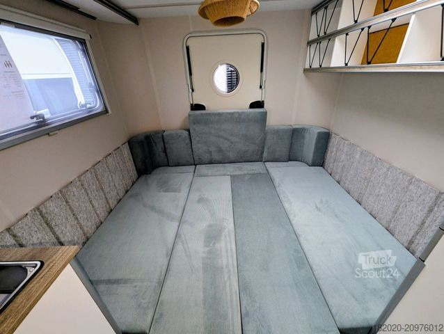 Caravan HOBBY Beachy 420+ AUFLASTUNG AUF 1200 KG