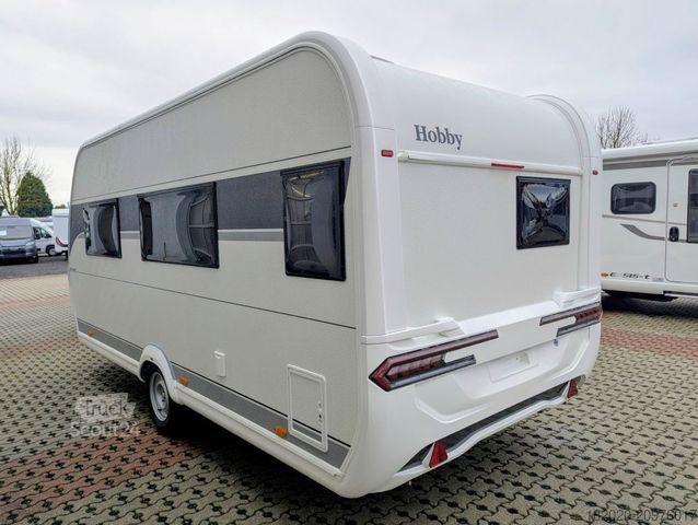 Caravan HOBBY De Luxe 460 SFf 1,5 T AUFL.,DUSCHAUSSTATTUNG