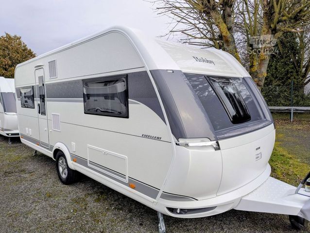 Caravan HOBBY Excellent 560 CFe FUßBODENERWÄRMUNG, AUFLASTUNG
