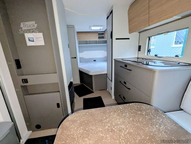 Karavan BÜRSTNER B66 480 TK 1,6 T AUFLASTUNG, ETAGENBETTEN