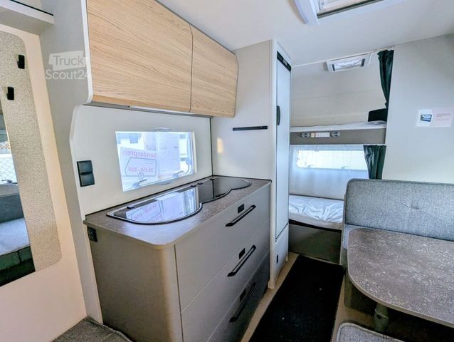 Karavan BÜRSTNER B66 480 TK 1,6 T AUFLASTUNG, ETAGENBETTEN