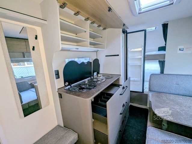 Karavan BÜRSTNER B66 465 TS AUFLASTUNG, DUSCHPAKET