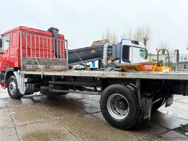 Lastbil med flak DAF 95.360 ATI 4X2 SPRING/SPRING ZF MANUAL GEARBOX