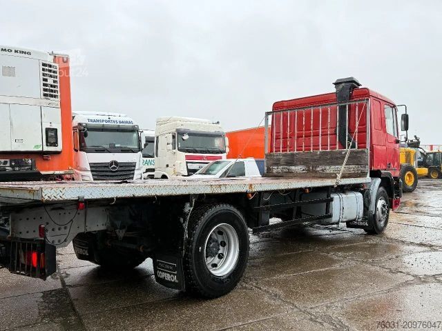 Lastbil med flak DAF 95.360 ATI 4X2 SPRING/SPRING ZF MANUAL GEARBOX