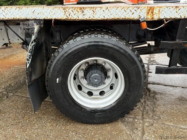 Lastbil med flak DAF 95.360 ATI 4X2 SPRING/SPRING ZF MANUAL GEARBOX