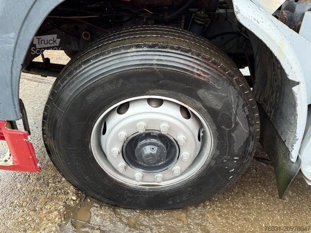 Lastbil med flak DAF 95.360 ATI 4X2 SPRING/SPRING ZF MANUAL GEARBOX