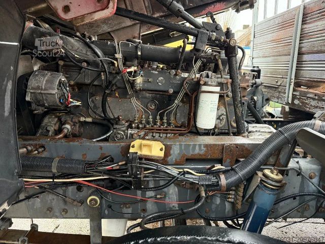 Lastbil med flak DAF 95.360 ATI 4X2 SPRING/SPRING ZF MANUAL GEARBOX