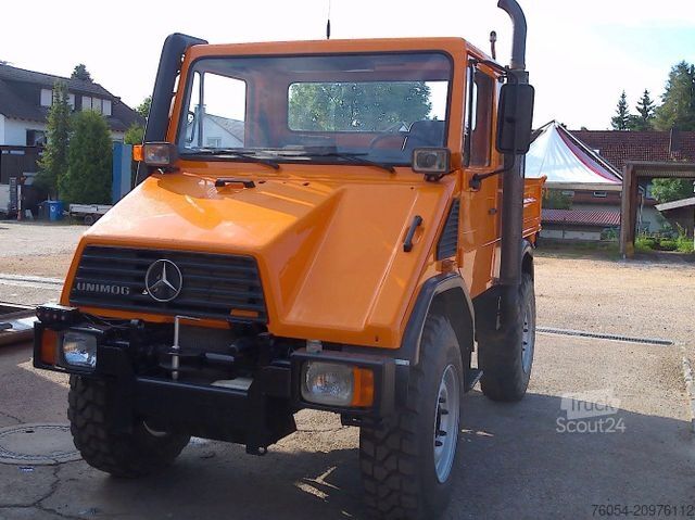 Fourgon benne basculante UNIMOG 408/kipper** TURBO