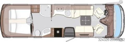 Integraal camper Concorde Charisma 860 LI FACELIFT*RETARDER*TOP