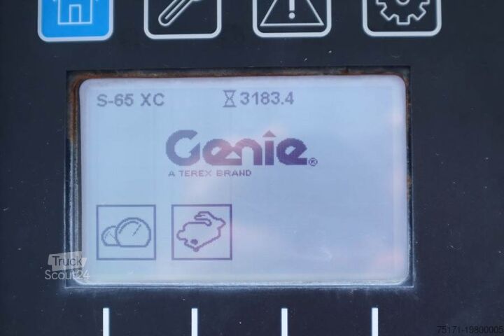 Teleskopbühne Genie S65XC Guarantee! Diesel, 4x4 Drive, 21.8m Working