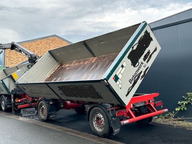 Kipper LKW MERCEDES-BENZ 2545 6x2 Euro6 2-Seiten-Kipper ATLAS 145 KRAN