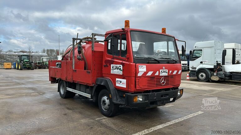 Vehicul de aspirație Mercedes-Benz SK 814 (VIDANGEUR / VACUUM / AUXILAIRY / SPER /...