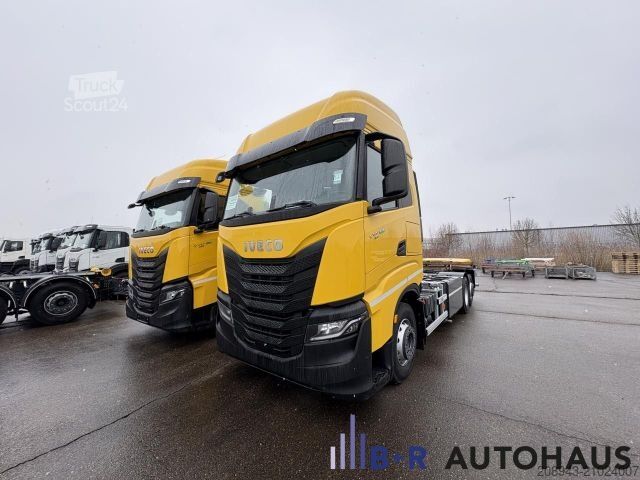 Camion porte-caisses amovibles IVECO S-Way AS260S46Y/FS Wechselbrückenaufbau 6x2 NLA