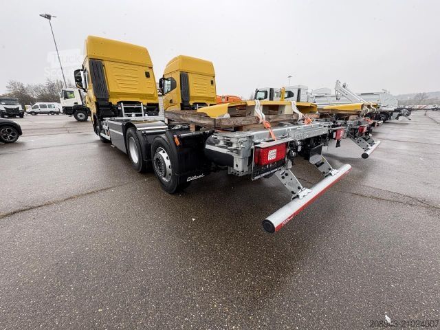 Camion porte-caisses amovibles IVECO S-Way AS260S46Y/FS Wechselbrückenaufbau 6x2 NLA