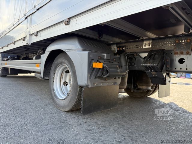 Schuifzeil bestelwagen MERCEDES-BENZ Atego 818 / Edscha-Dach/ R-Kamera / Klima / LBW