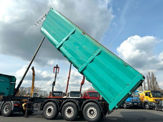 Tipper semitrailer  LUECK