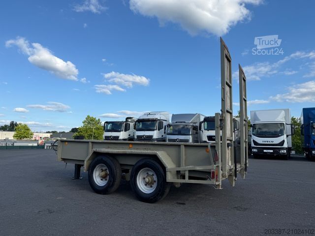 Dieplader oplegger BLOMENRÖHR Tieflader / Tandemanhänger / FE1377