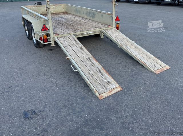 Dieplader oplegger BLOMENRÖHR Tieflader / Tandemanhänger / FE1377