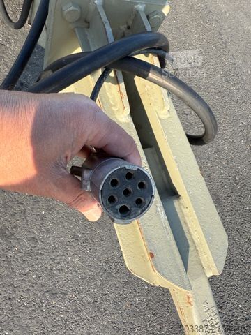 Dieplader oplegger BLOMENRÖHR Tieflader / Tandemanhänger / FE1377