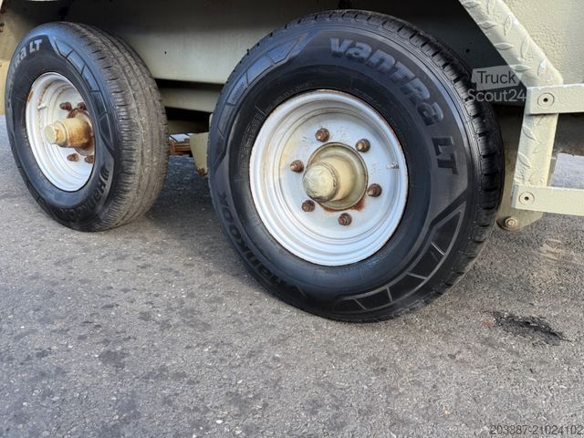 Dieplader oplegger BLOMENRÖHR Tieflader / Tandemanhänger / FE1377