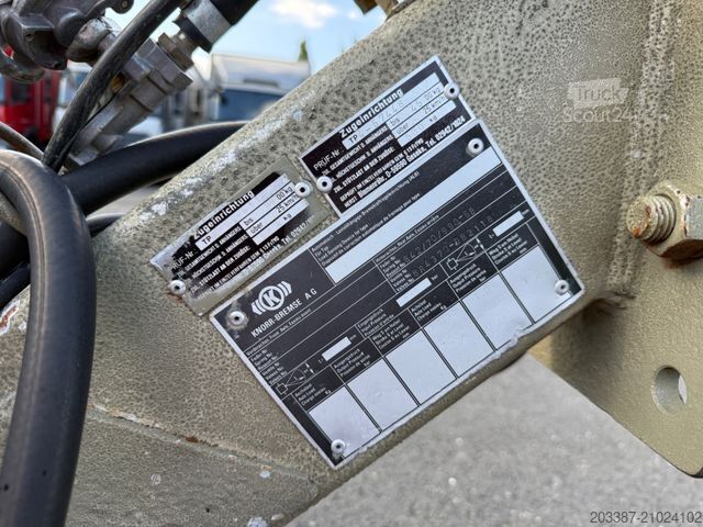 Dieplader oplegger BLOMENRÖHR Tieflader / Tandemanhänger / FE1377