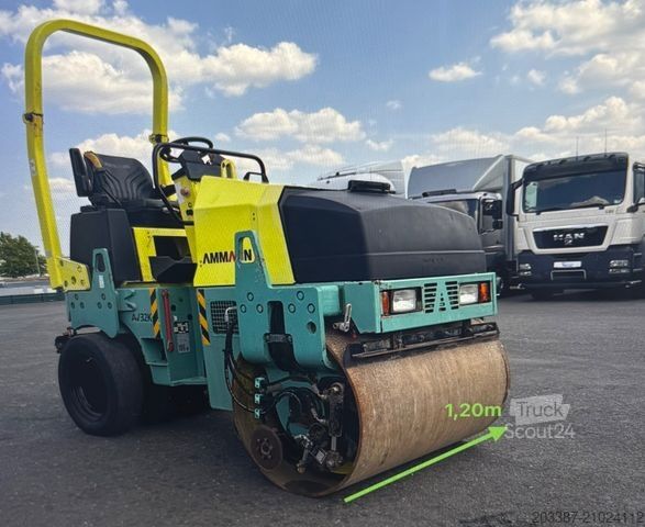 Одно-барабанний каток AMMANN Kombiwalzen/AV 32KE/Vibrationswalze/ Gummi-Stahl