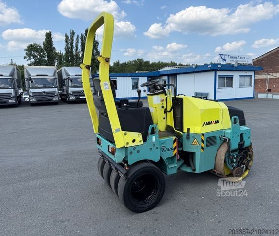 Одно-барабанний каток AMMANN Kombiwalzen/AV 32KE/Vibrationswalze/ Gummi-Stahl