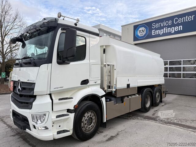 Komercinė transporto priemonė Mercedes-Benz Antos  2548 L Tankwagen A1 A3 Benzin Retarder