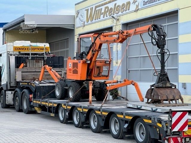 Minibagger KUBOTA Kiefer Boki 4550 4 x 4 Allradlenkung VW Motor