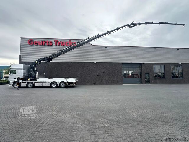 شاحنة رافعة DAF XF 530 8X2+HIAB 1055E-8+JIB 150X-6 KRAAN/KRAN/C...