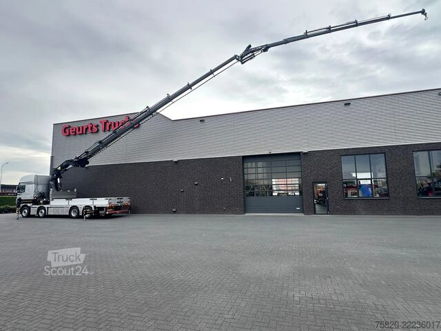 شاحنة رافعة DAF XF 530 8X2+HIAB 1055E-8+JIB 150X-6 KRAAN/KRAN/C...