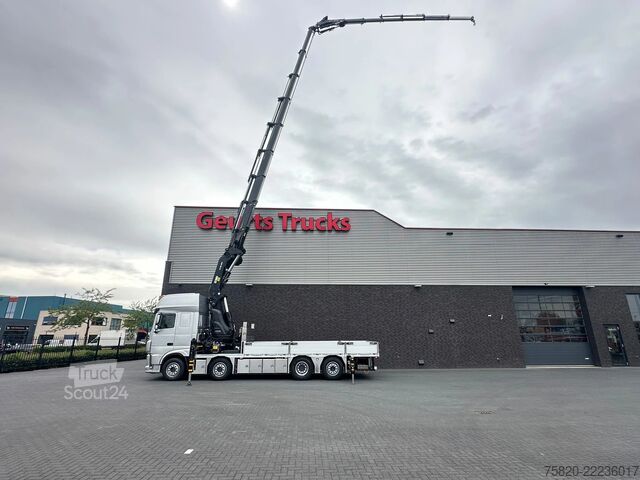 شاحنة رافعة DAF XF 530 8X2+HIAB 1055E-8+JIB 150X-6 KRAAN/KRAN/C...