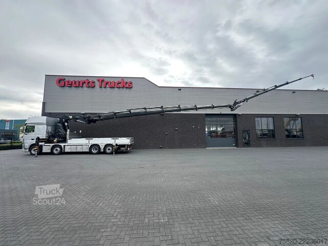 شاحنة رافعة DAF XF 530 8X2+HIAB 1055E-8+JIB 150X-6 KRAAN/KRAN/C...