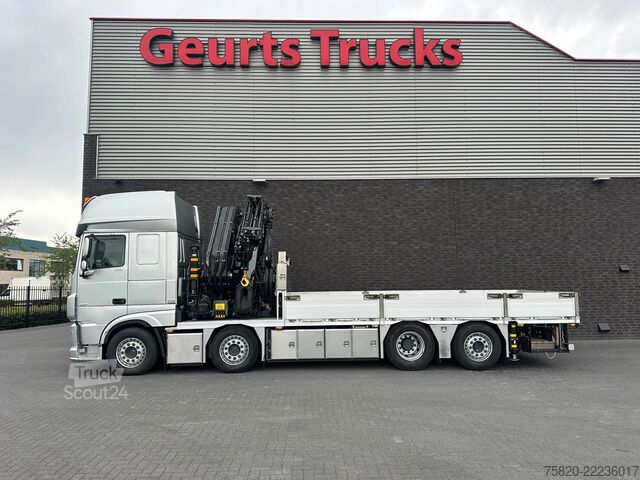 شاحنة رافعة DAF XF 530 8X2+HIAB 1055E-8+JIB 150X-6 KRAAN/KRAN/C...
