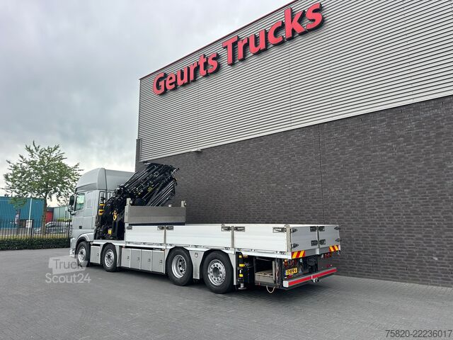 شاحنة رافعة DAF XF 530 8X2+HIAB 1055E-8+JIB 150X-6 KRAAN/KRAN/C...
