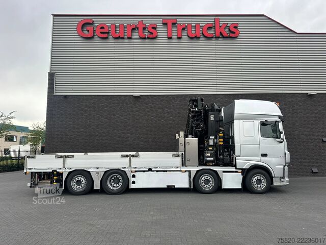شاحنة رافعة DAF XF 530 8X2+HIAB 1055E-8+JIB 150X-6 KRAAN/KRAN/C...