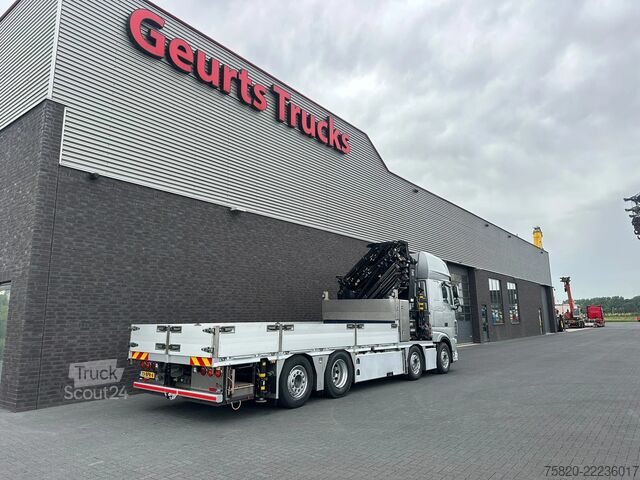 شاحنة رافعة DAF XF 530 8X2+HIAB 1055E-8+JIB 150X-6 KRAAN/KRAN/C...