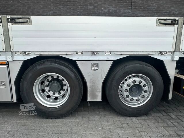 Autokrāna kravas automašīna DAF XF 530 8X2+HIAB 1055E-8+JIB 150X-6 KRAAN/KRAN/C...