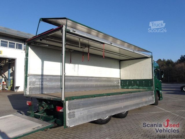 Camion de boissons Scania P 320 B6x2*4LB Getränkekoffer EWERS, 2xAHK, Lbw.