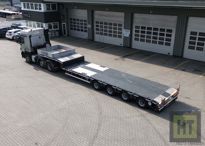Naczepa niskopodwoziowa Faymonville MAX Trailer 4-A-Doppeltele-Semi-zwangsg.