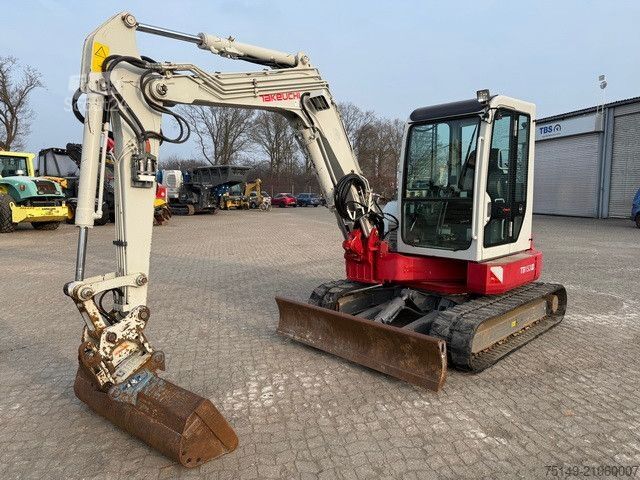 Excavatrice à chaînes TAKEUCHI TB153FR, Versatzausleger, Power-Tilt,Löffelpaket