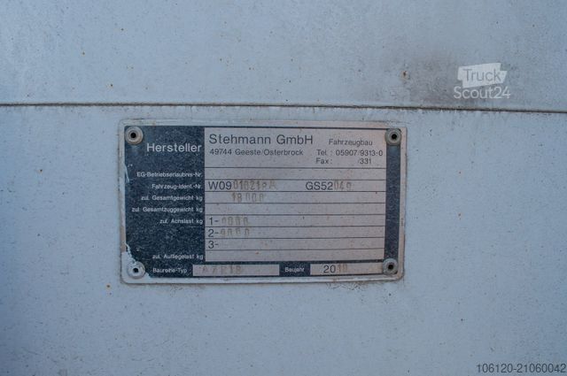 Rimorchio aperto  Sonstige Stehmann AZP 18 Anhänger Offener Kasten