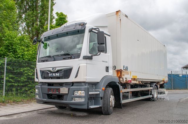 Wechselfahrgestell LKW MAN TGM 15.290 LL BDF Hebebühne 1500kg unterfaltbar