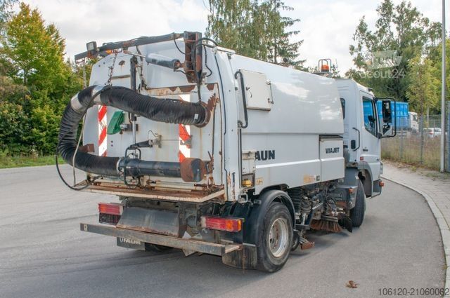 Özel amaçlı kamyon MERCEDES-BENZ 1018 Atego Straßenreiniger Faun VIAJET 5 R
