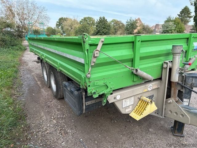 Rimorchio FLIEGL TSK 140 2-Achs Tandem Kipper mit Rampen